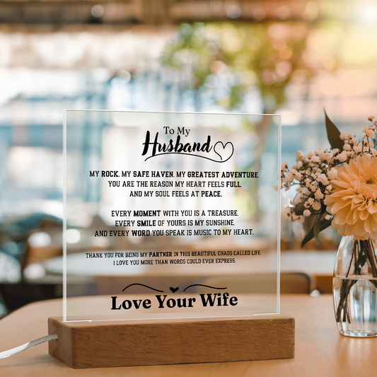 To My Husband – The Man Who Holds My Heart